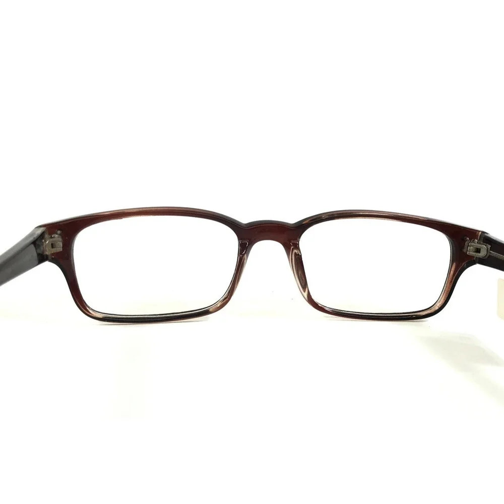 Zimco Eyeglasses Frames Sierra S331 BROWN Clear Rectangle Full Rim 52-19-